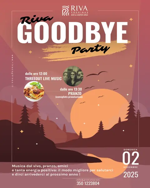 Locandina di Riva Goodbye Party